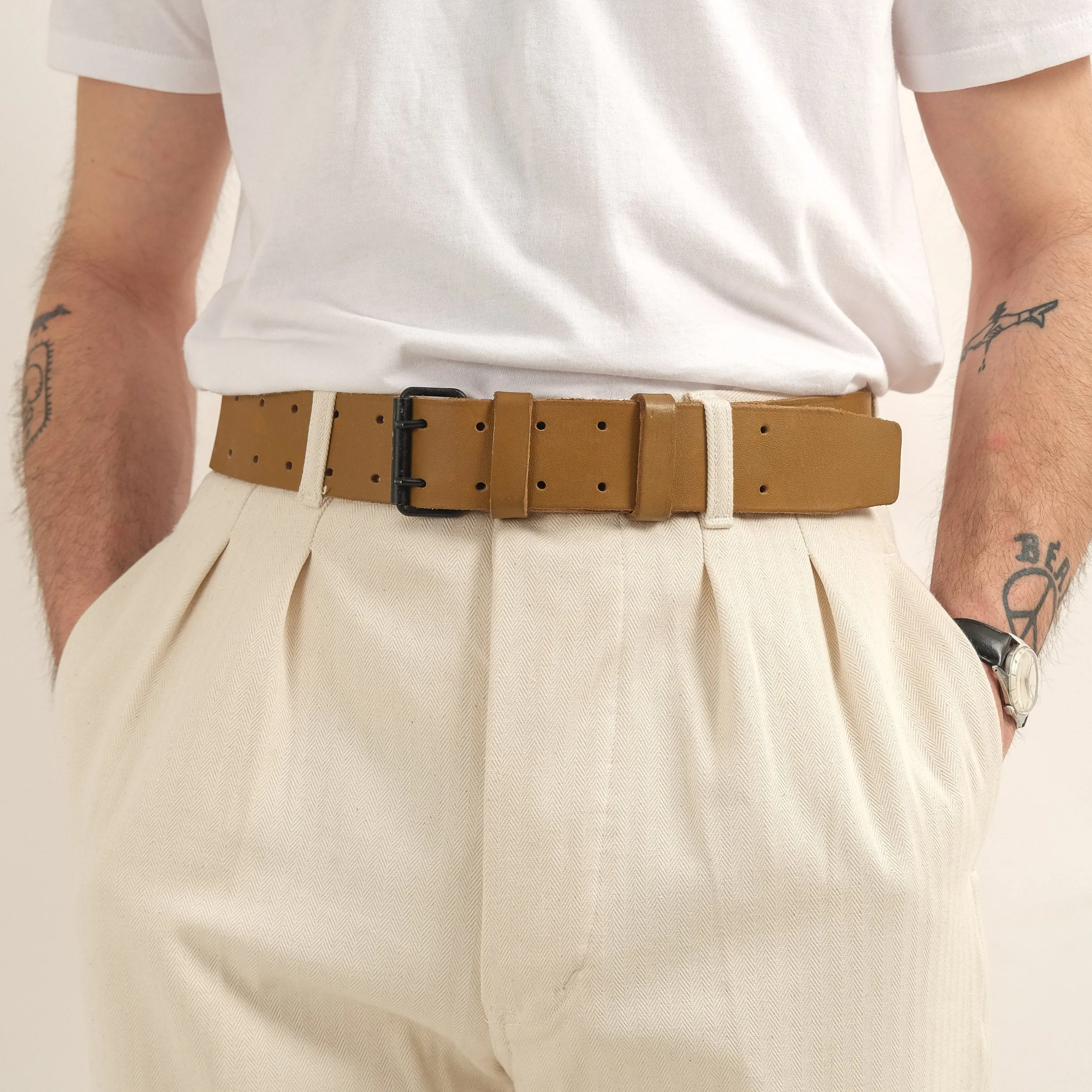 FRENCH 50's MILITARY BELT