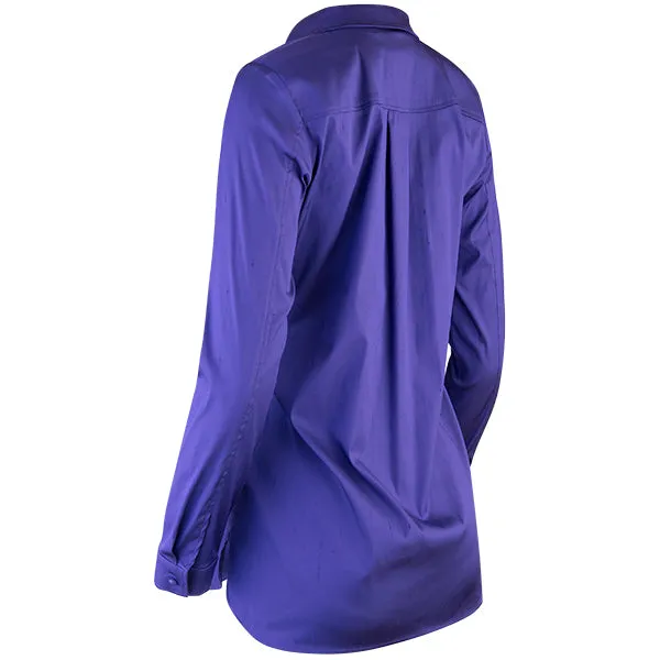 French Pocket Topper in Violet
