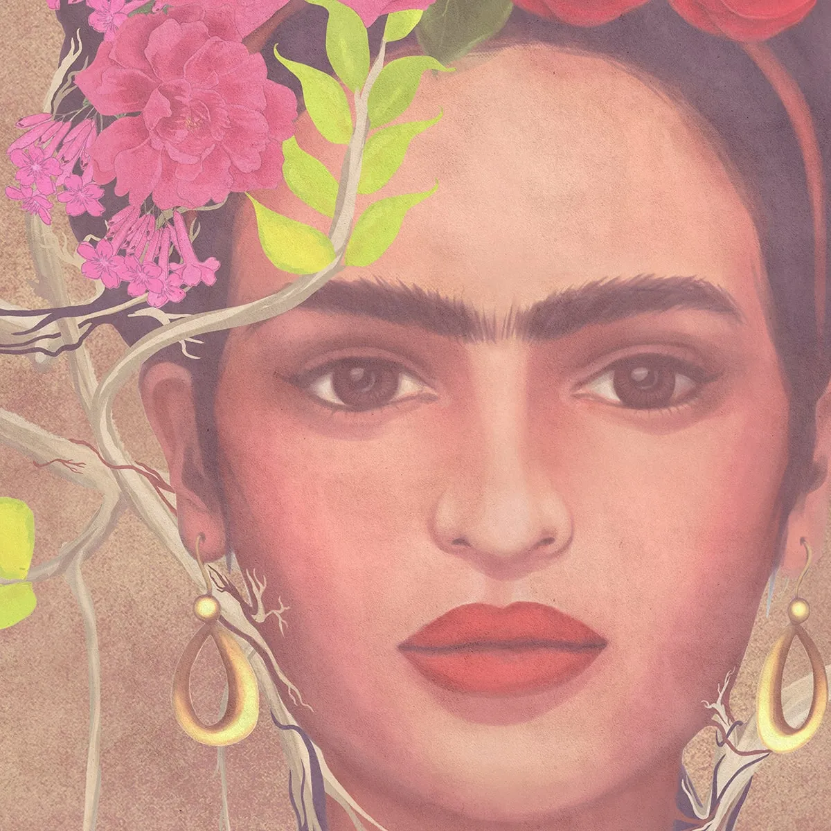 Frida's Floral Garden Chinoiserie Blooms of Inspiration