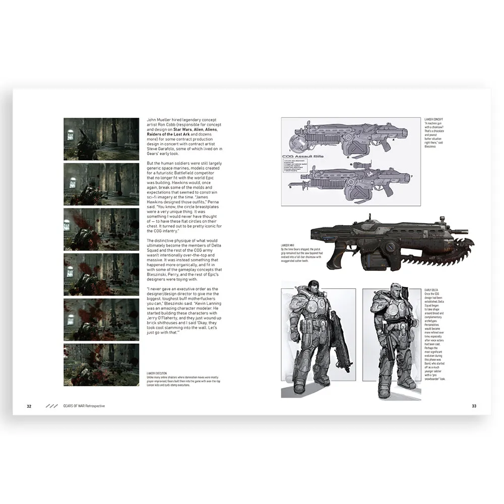 Gears of War: Retrospective Book