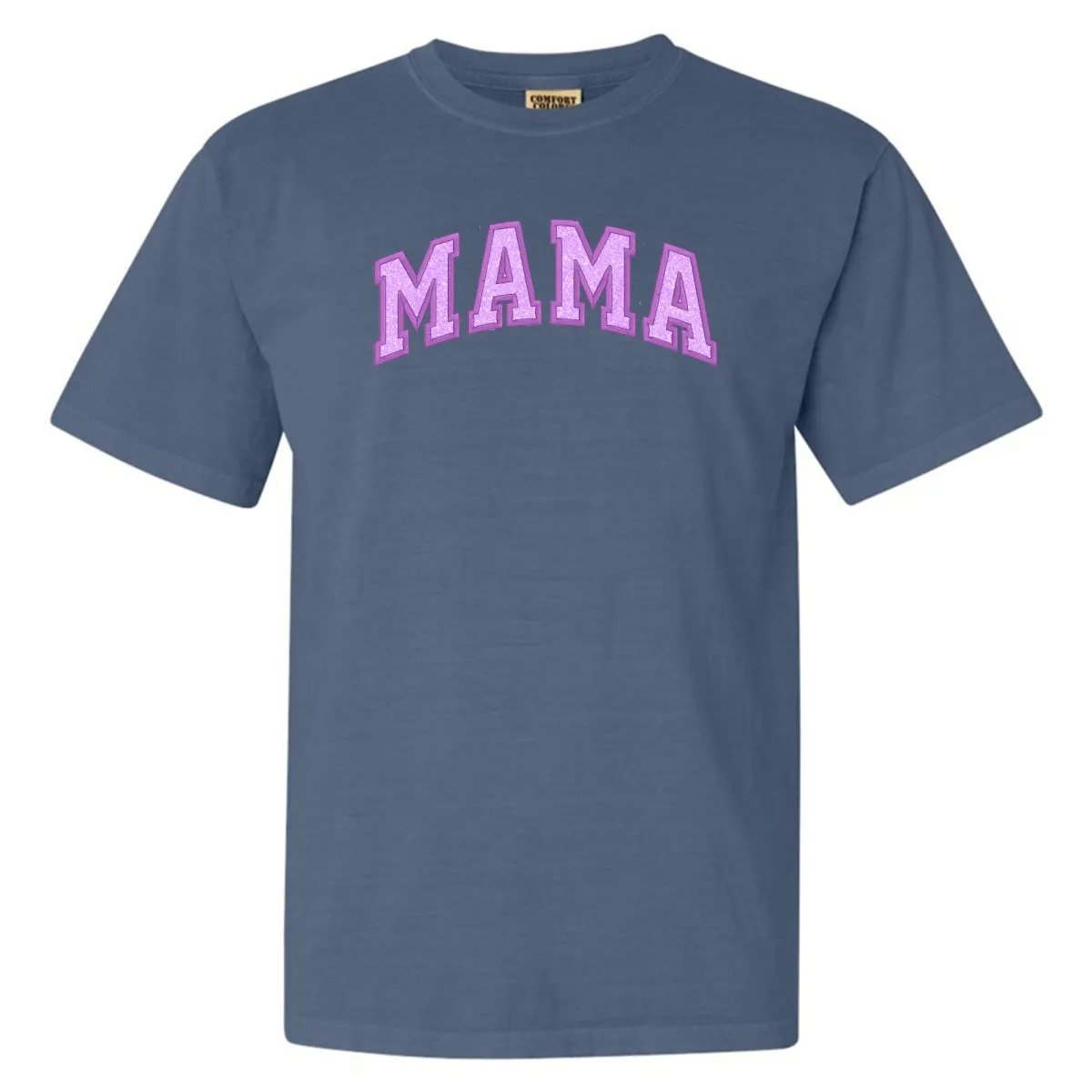 Glitter Embroidery ‘Mama’ T-Shirt