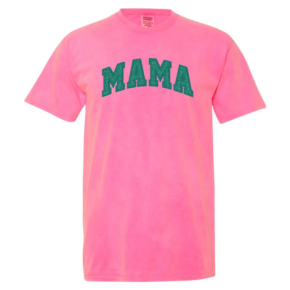 Glitter Embroidery ‘Mama’ T-Shirt