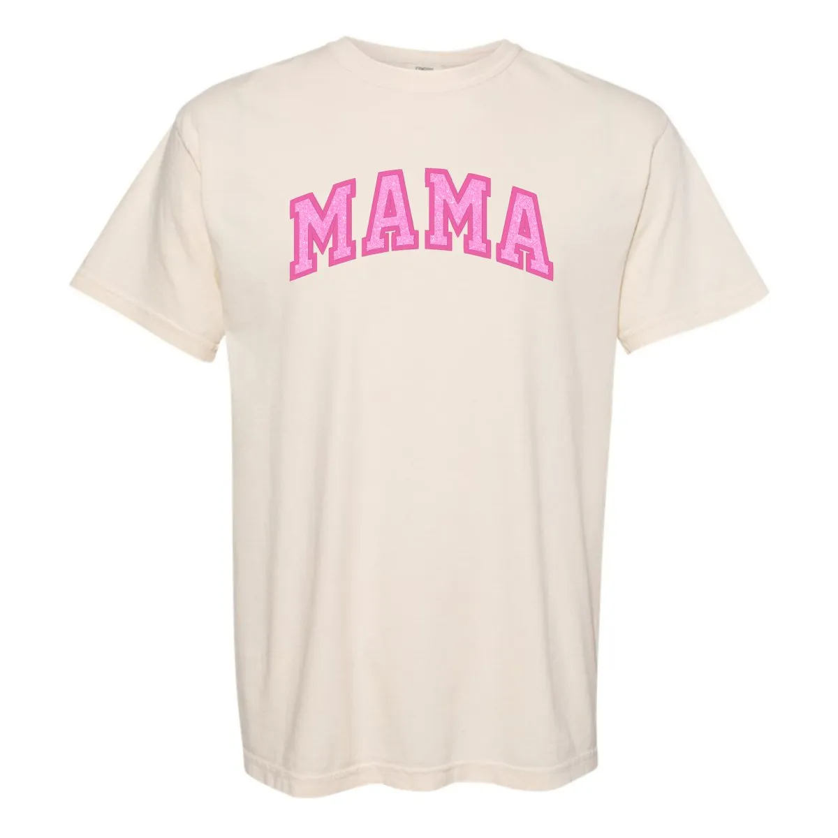 Glitter Embroidery ‘Mama’ T-Shirt