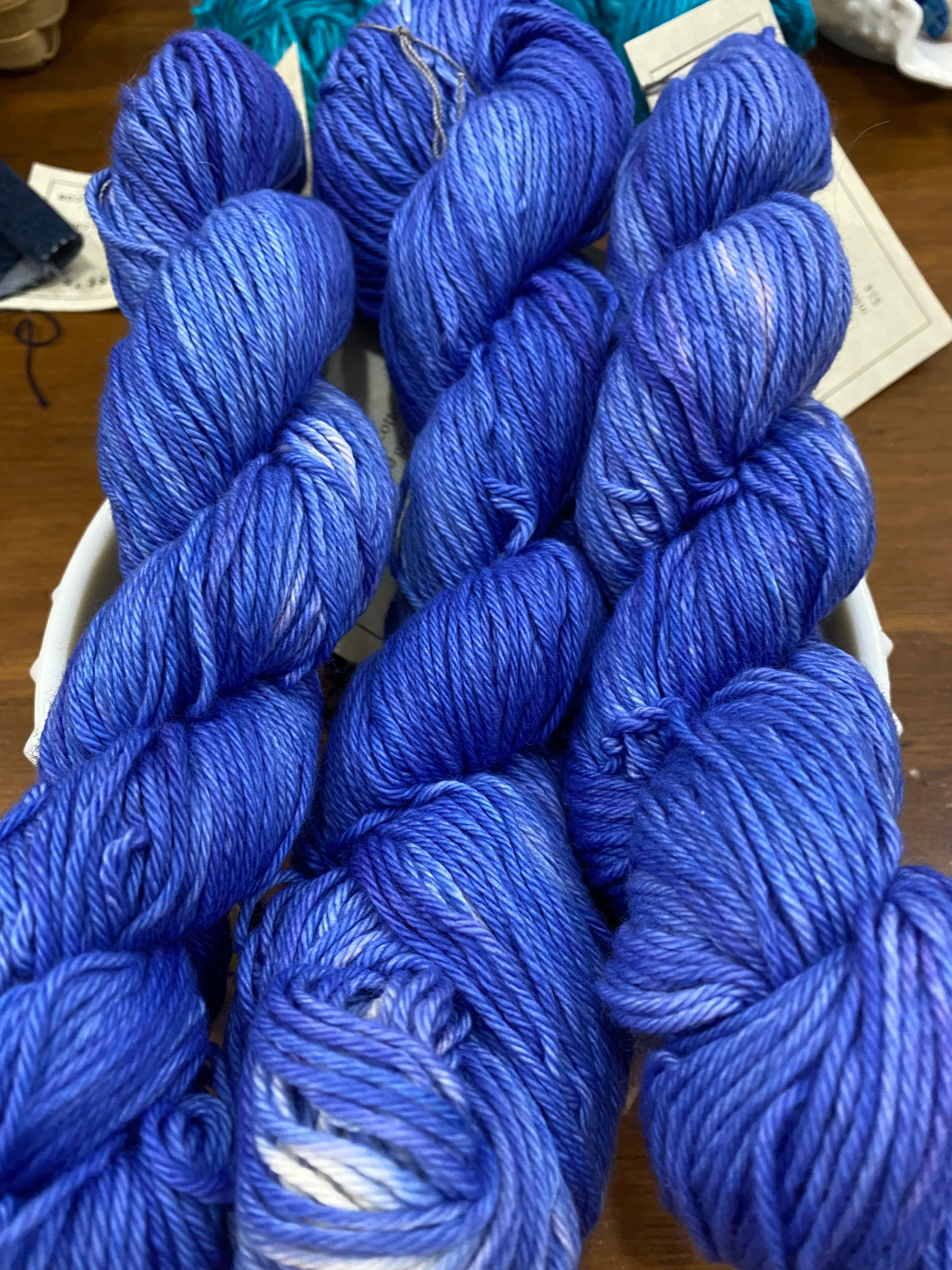 Hand-Dyed Cotton Amigurumi Yarn - Sport