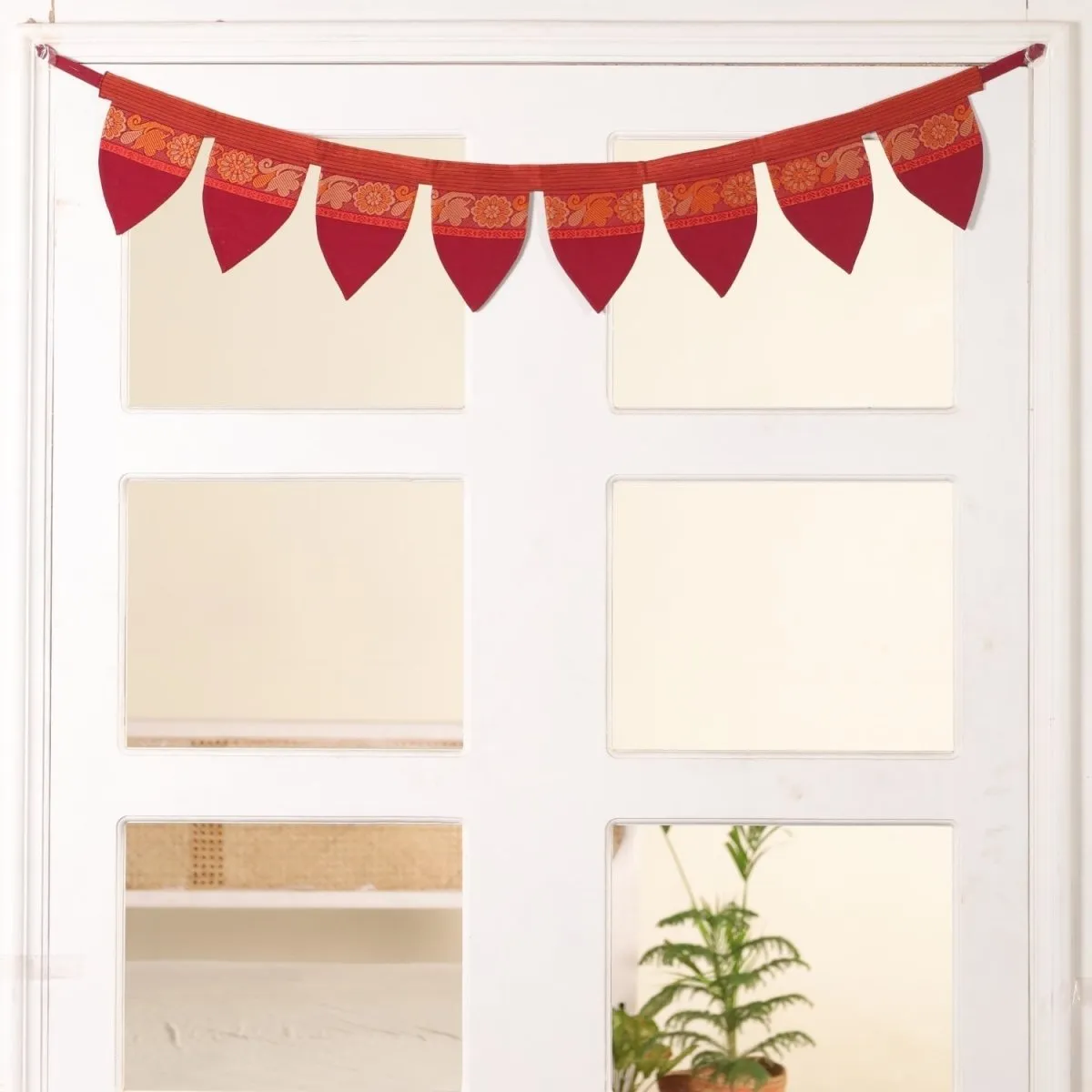 Handmade Cotton Fabric Toran | Festive Decor Items | Handmade in India