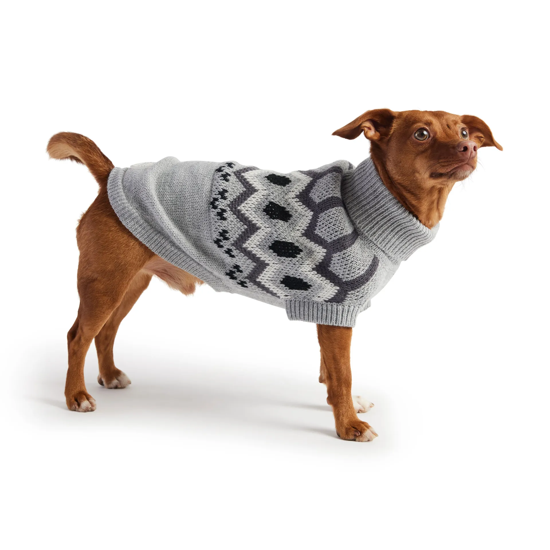 Heritage Pet Sweater (Grey Mix)