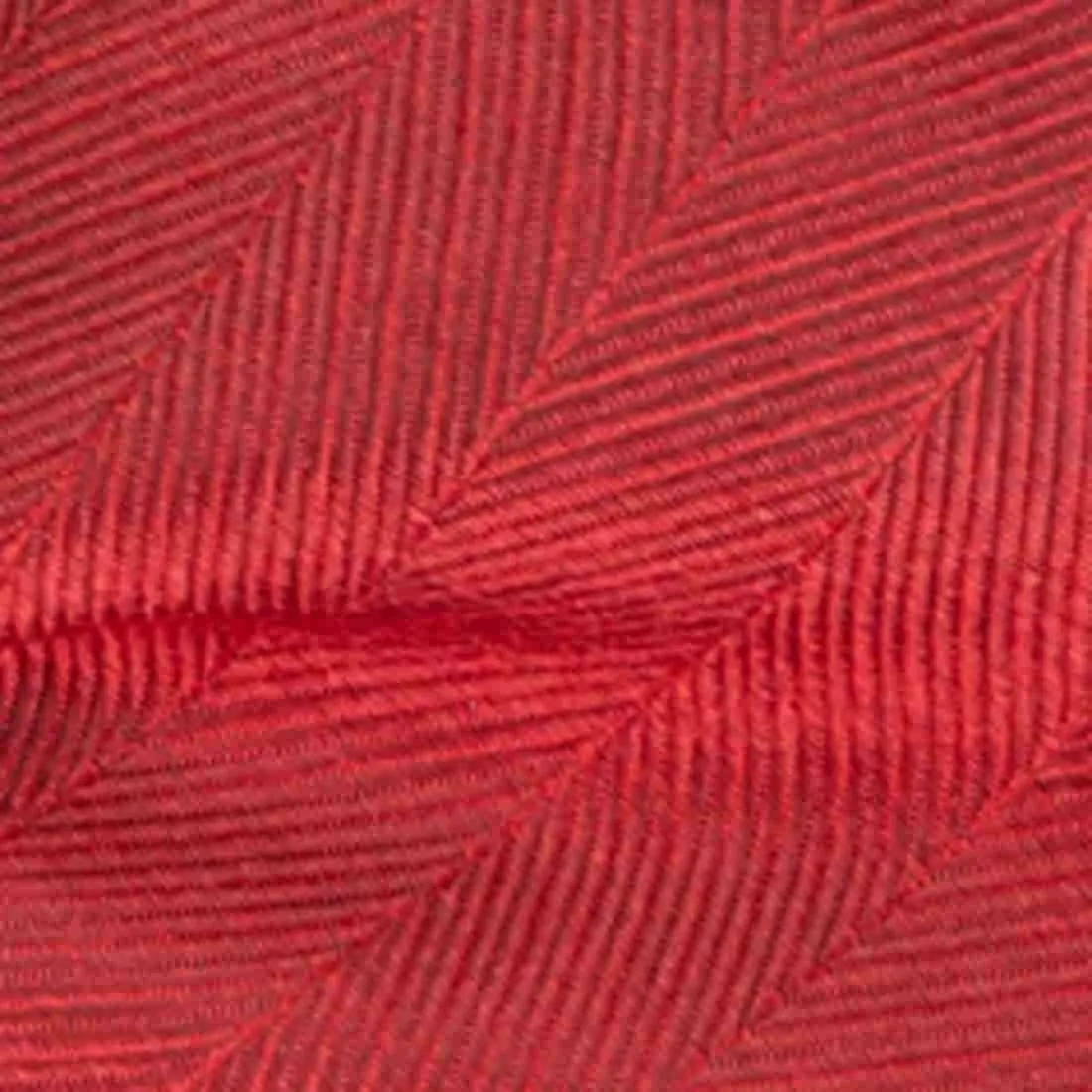 Herringbone Vow Red Bow Tie