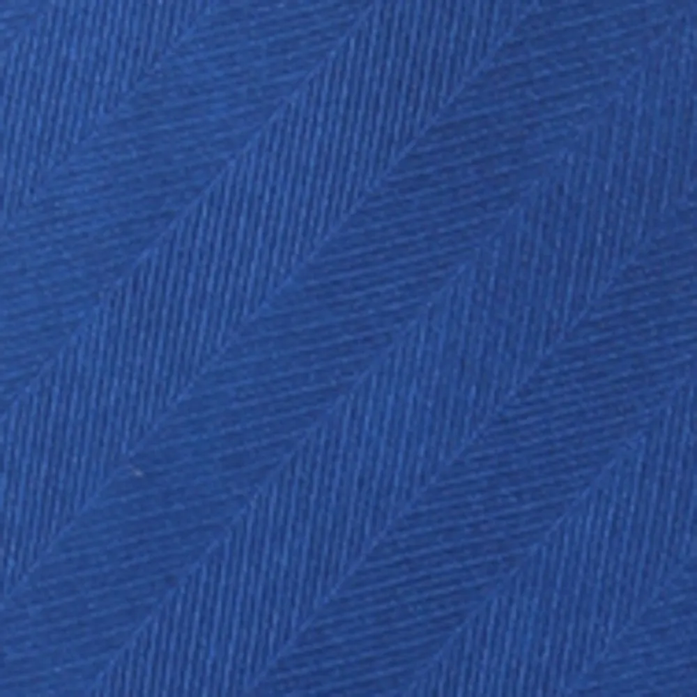 Herringbone Vow Royal Blue Bow Tie