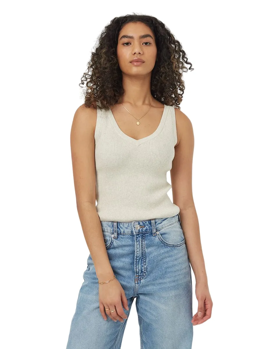 Highline Reversible Tank (Elm White Heather)
