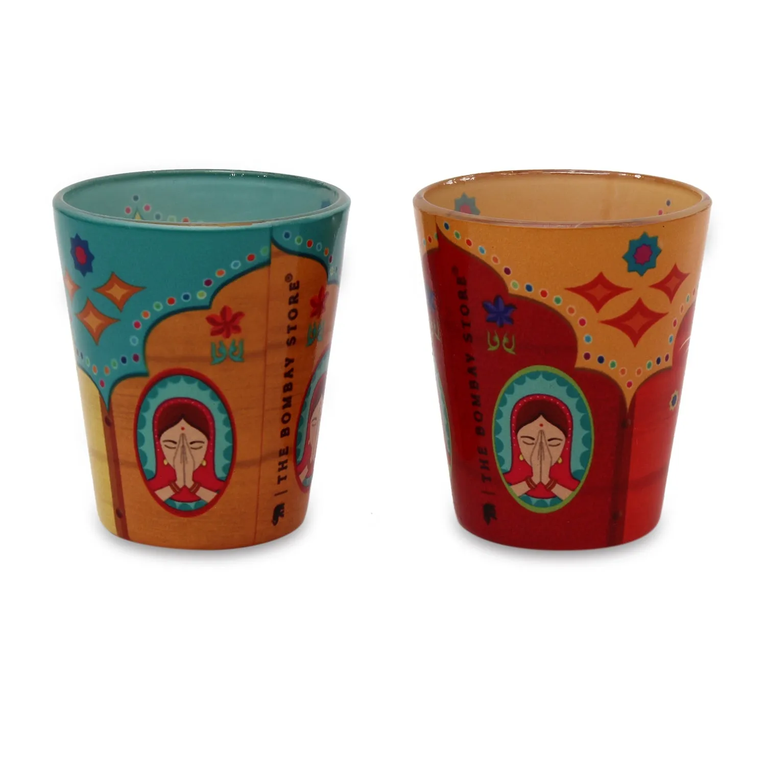 Horn Ok Shot Glasses Set of 2 (30ml each)
