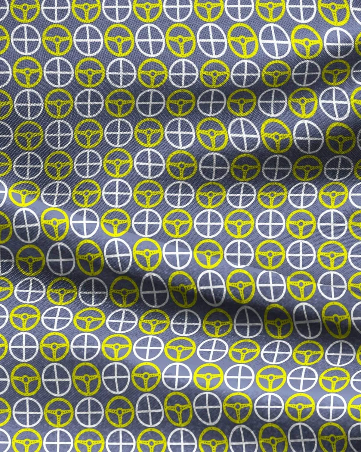 ICON - Silk Bow Tie - Grey/Yellow