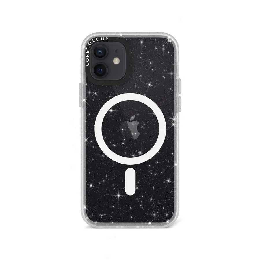 iPhone 12 Glitter Clear Glitter Phone Case MagSafe Compatible