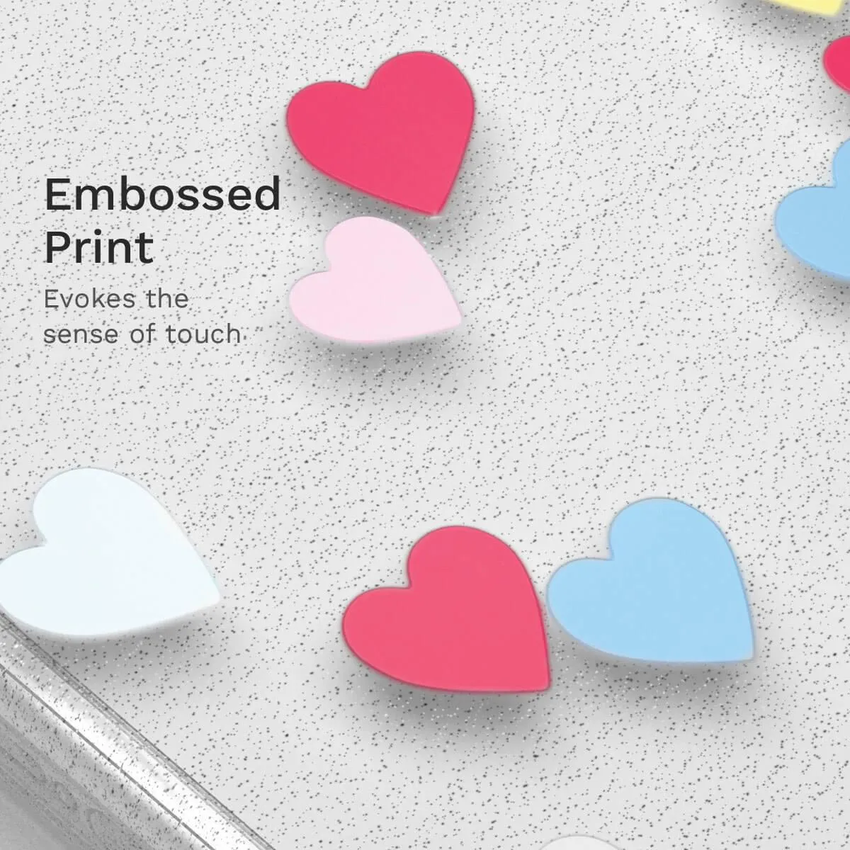iPhone 12 Pro Flying Hearts Glitter Phone Case