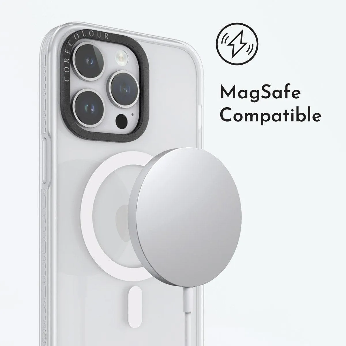 iPhone 12 Pro Glitter Clear Glitter Phone Case MagSafe Compatible