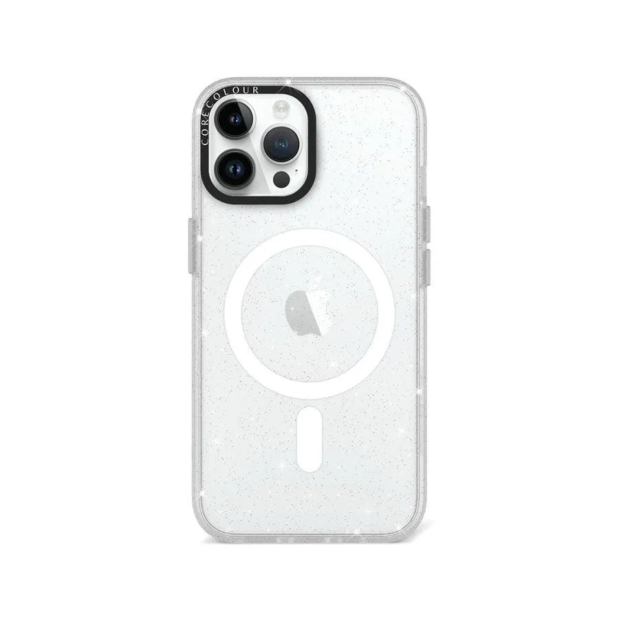 iPhone 12 Pro Glitter Clear Glitter Phone Case MagSafe Compatible