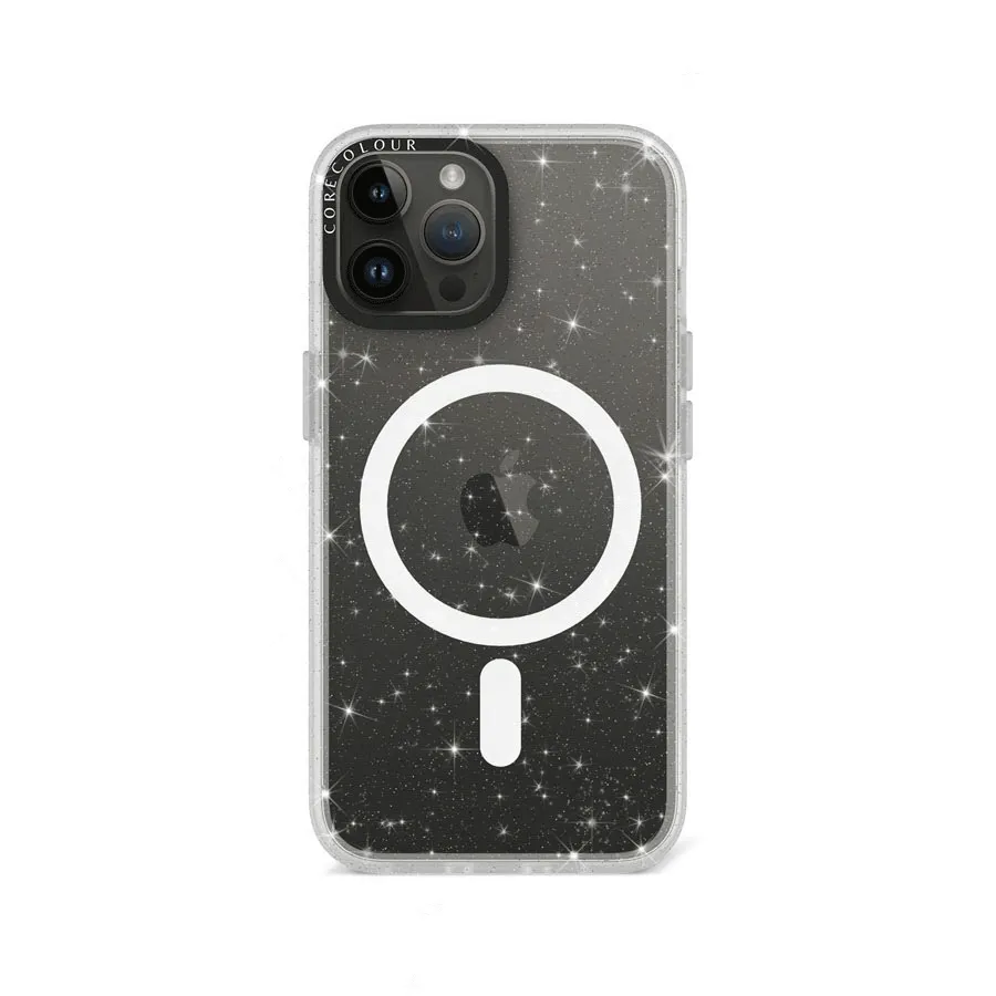 iPhone 12 Pro Glitter Clear Glitter Phone Case MagSafe Compatible