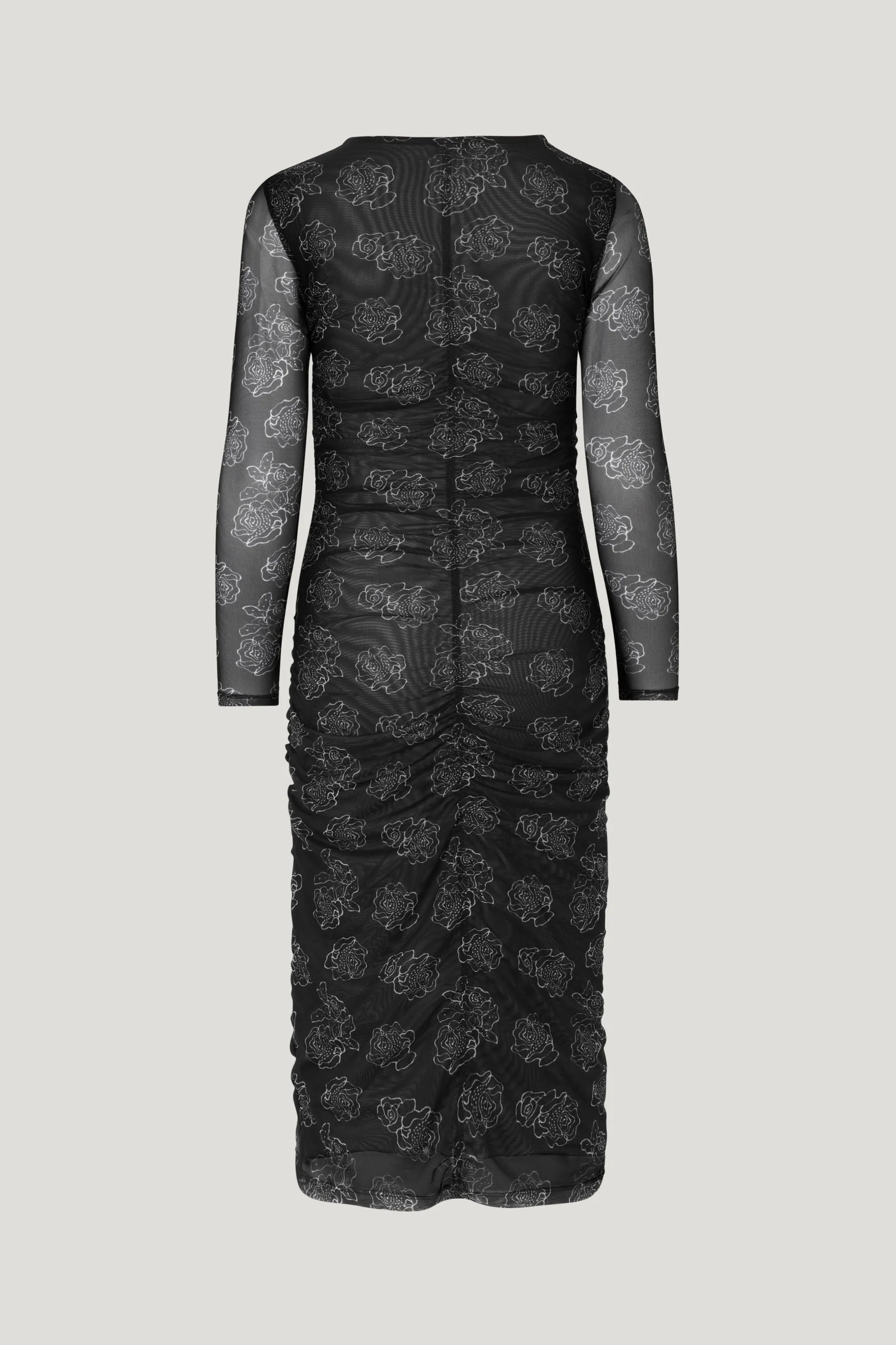 JEZELLE | Black Embroidery Flower