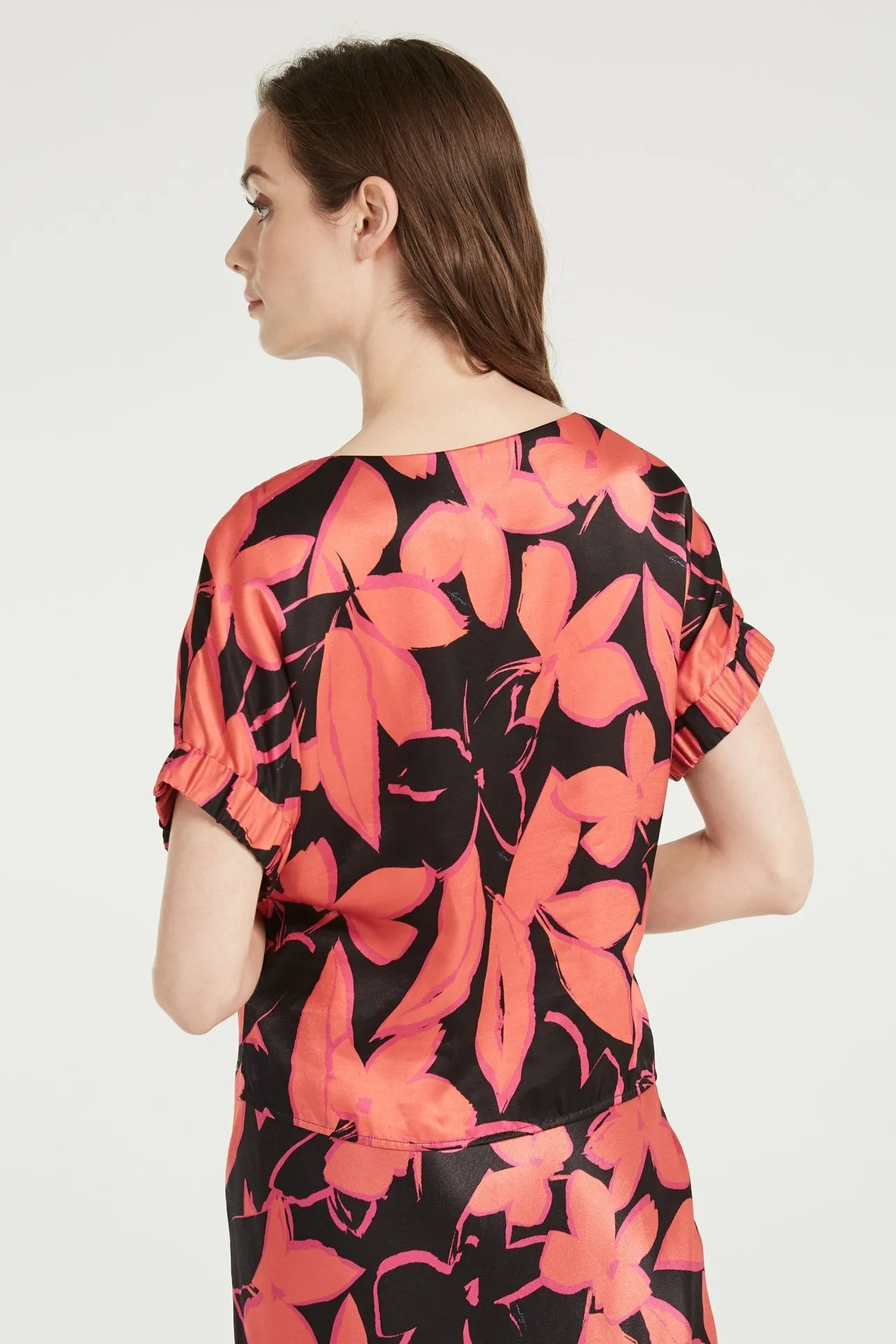 Julie Garland Floral Print Top