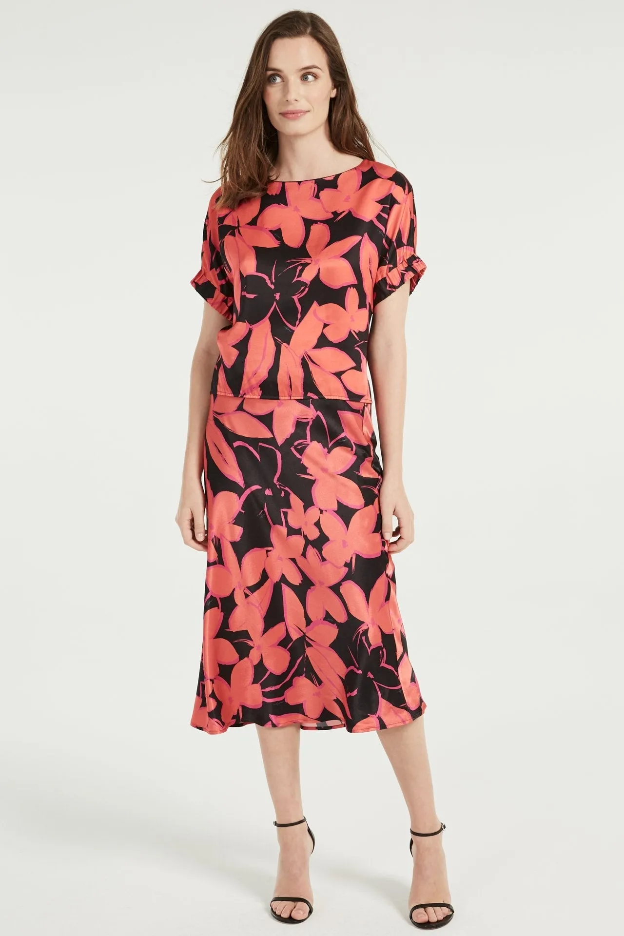 Julie Garland Floral Print Top
