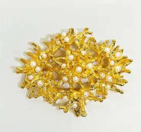 Kenneth Jay Lane statement large scale brooch