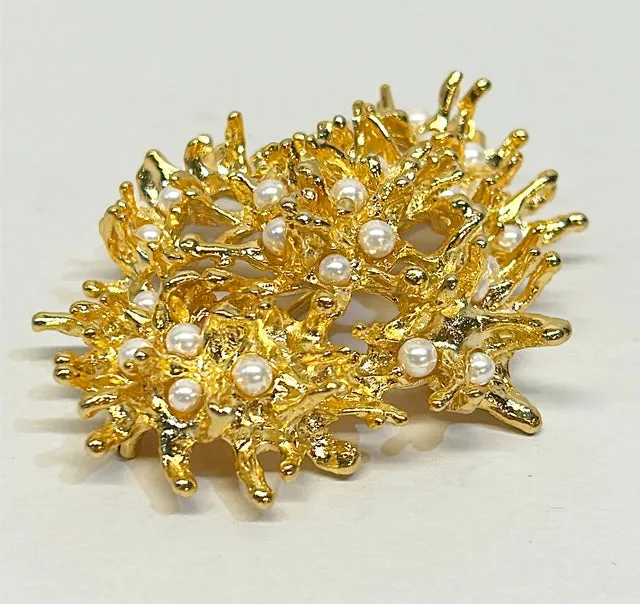 Kenneth Jay Lane statement large scale brooch