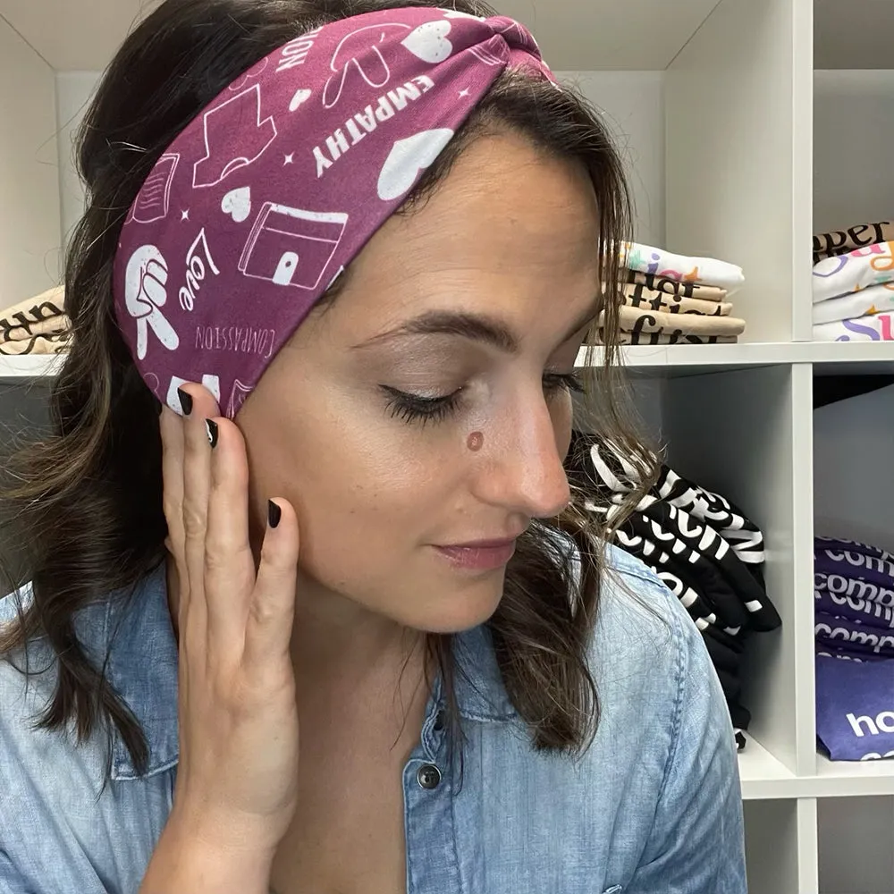'Kindness Is' Knotted Headband