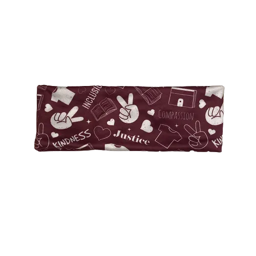 'Kindness Is' Knotted Headband