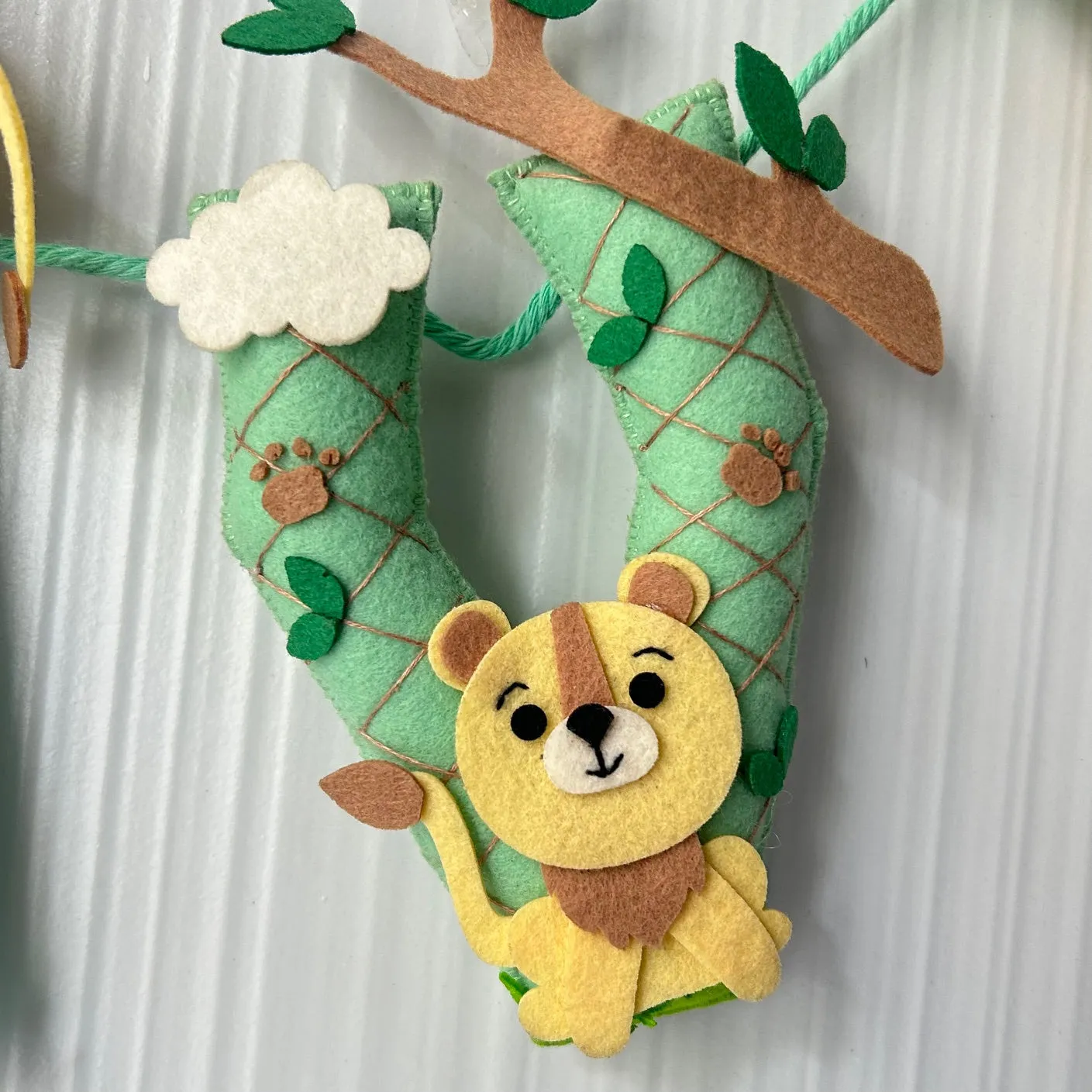 King of the Jungle Name Bunting/Garland