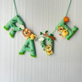 King of the Jungle Name Bunting/Garland