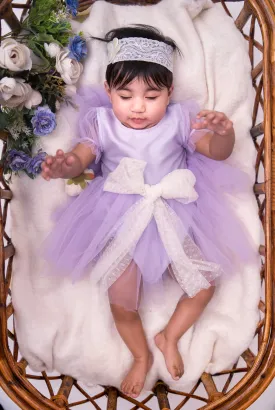 Lavender Laughter Romper Frock