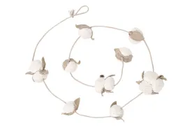 Lorena Canals Garland - Cotton Bolls
