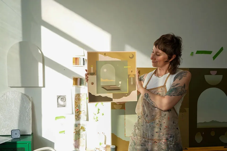 Madeleine Tonzi - "Spring Equinox" print