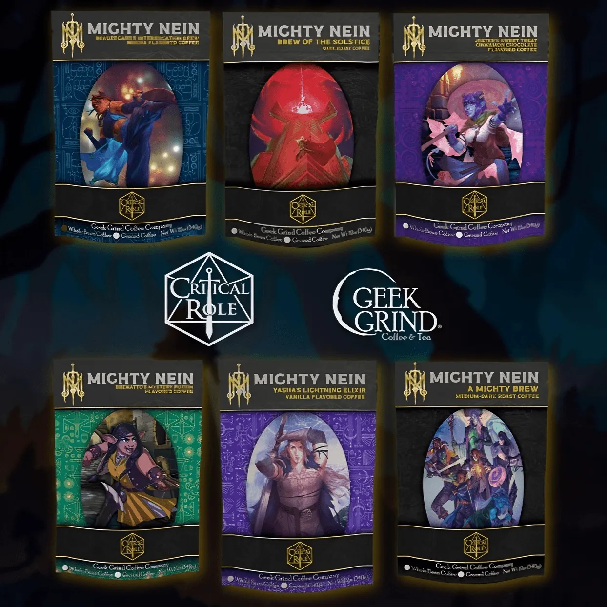 Mighty Nein Full Coffee Collection Set