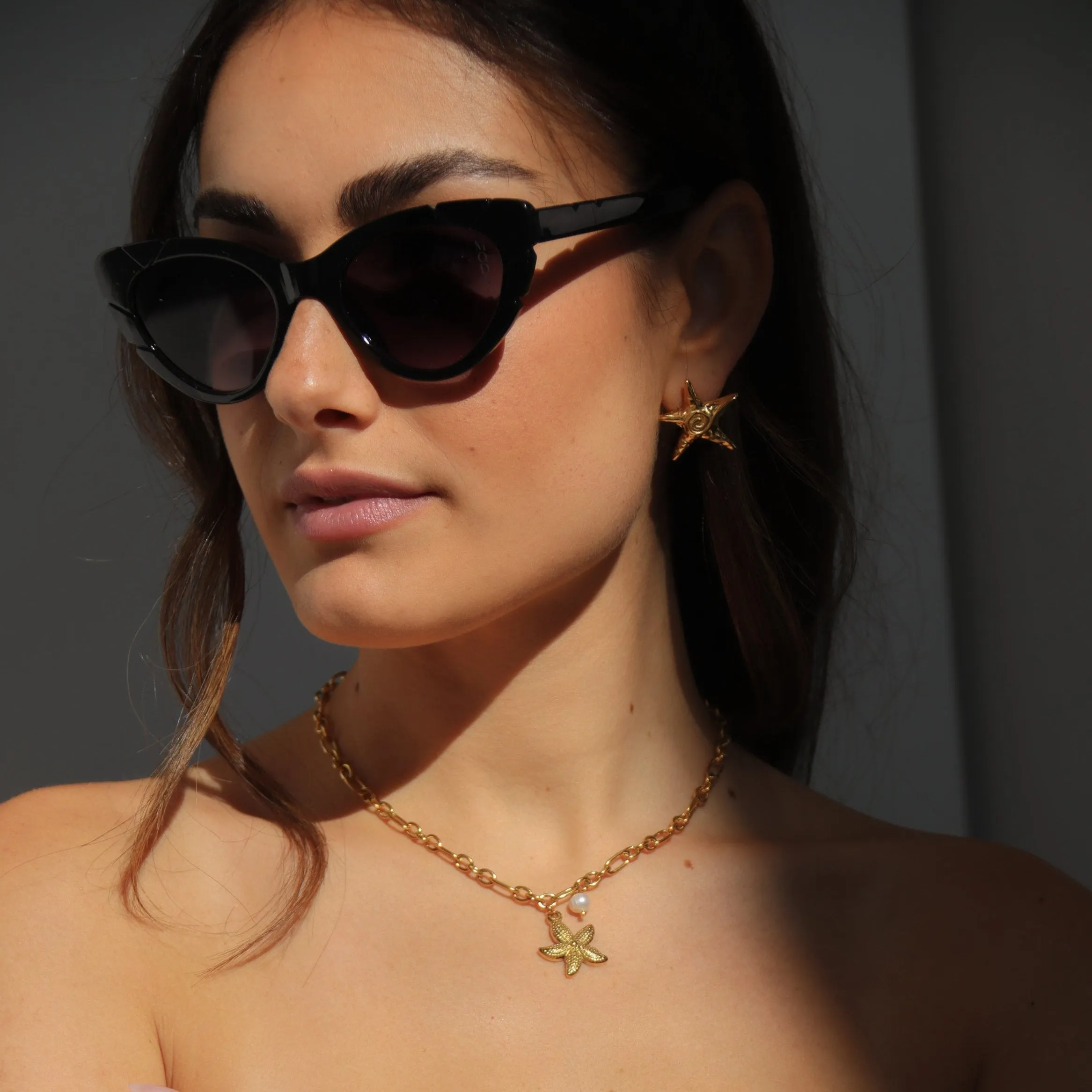 Nerissa - Starfish Charm Necklace