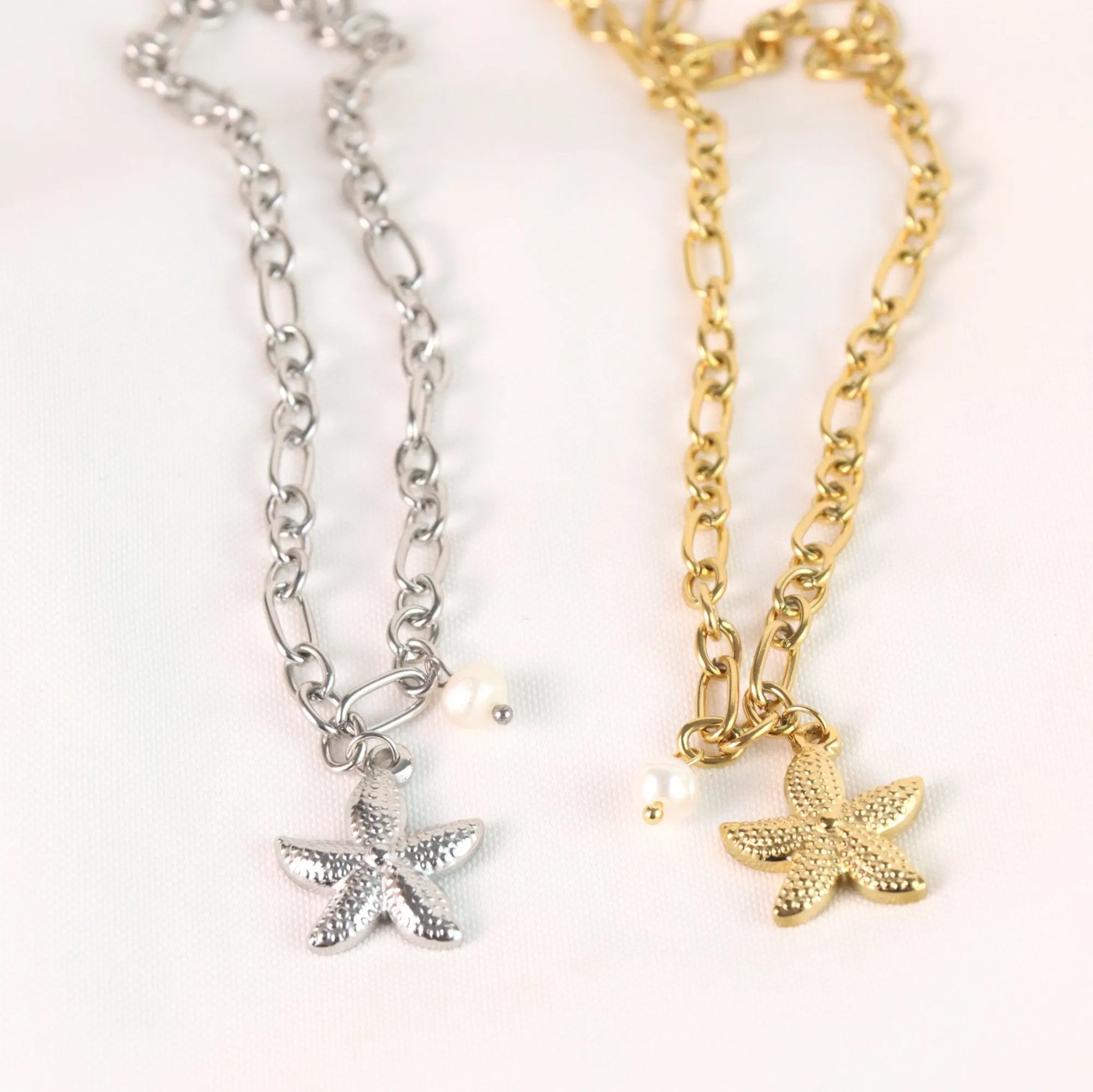 Nerissa - Starfish Charm Necklace