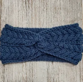 Chic Twisted Cable-Knit Headband - Perfect for Winter Styling