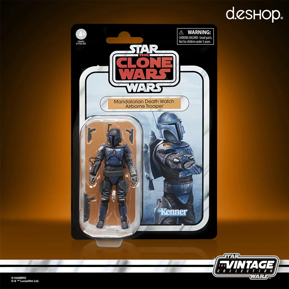 OFERTA Black Series : Mandalorian Death Watch Airborne Trooper - Star Wars (The vintage collection)