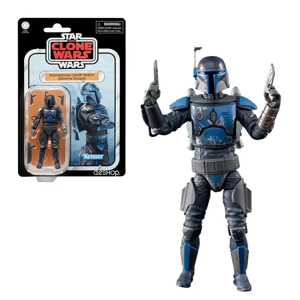 OFERTA Black Series : Mandalorian Death Watch Airborne Trooper - Star Wars (The vintage collection)