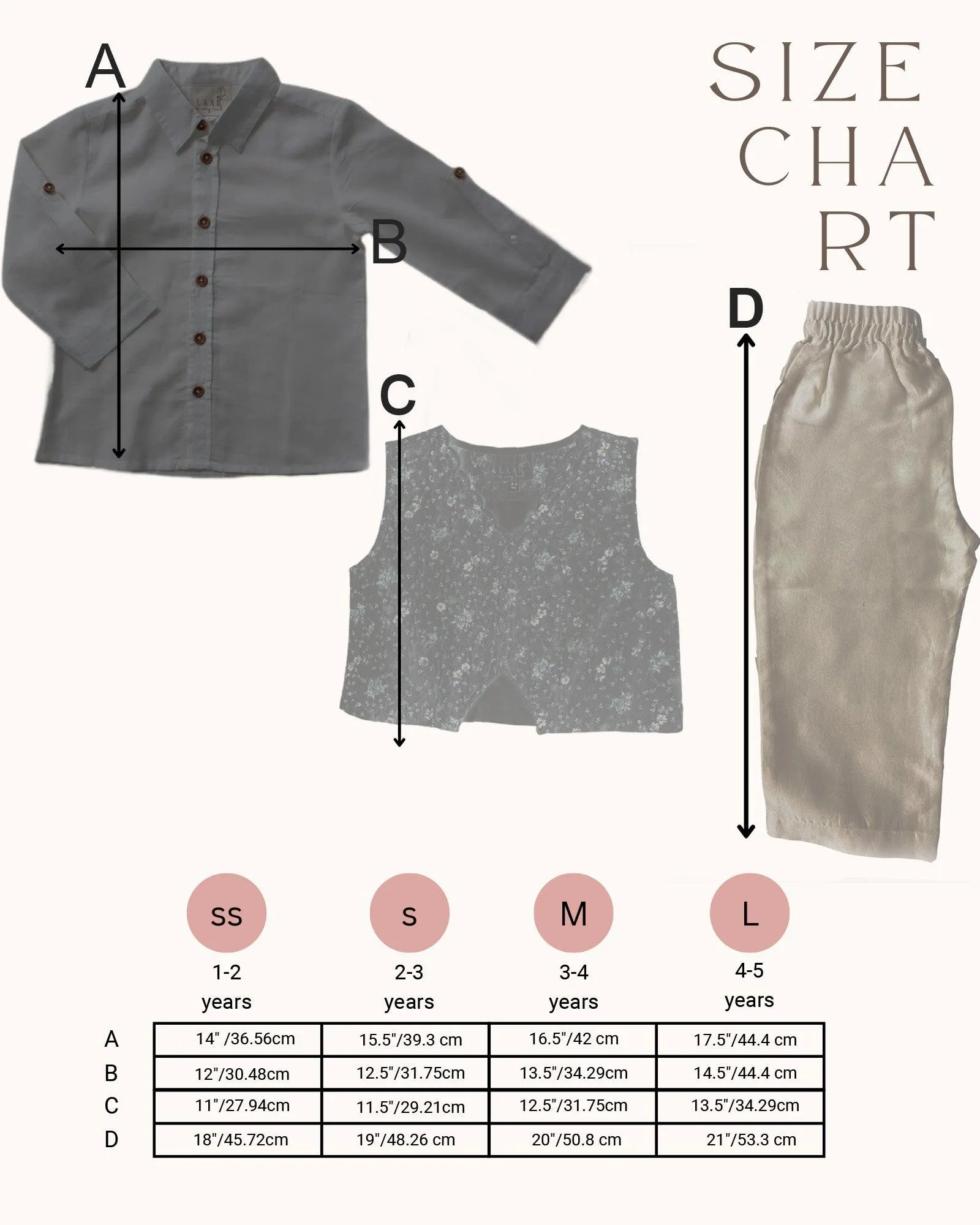 Off-White Cotton Festive Ensemble with Embroidered Waistcoat for Boys