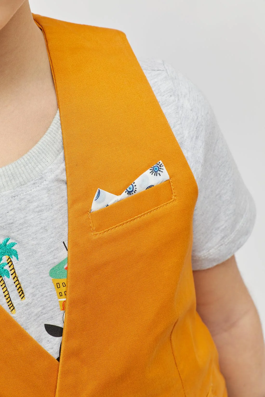 One Friday Mustard Waistcoat