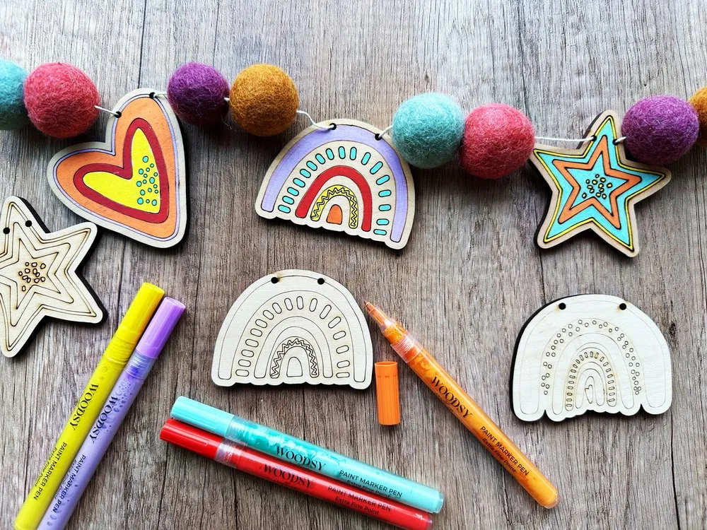 Rainbow Garland Kit