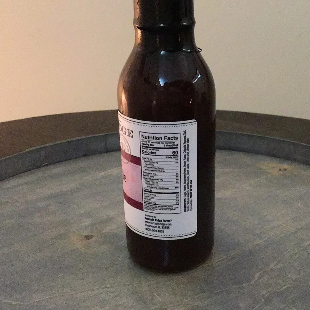 Raspberry Peach Chipotle Sauce