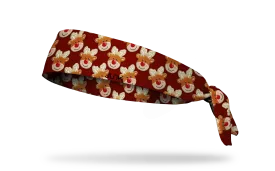 Reindeer Snacks Tie Headband