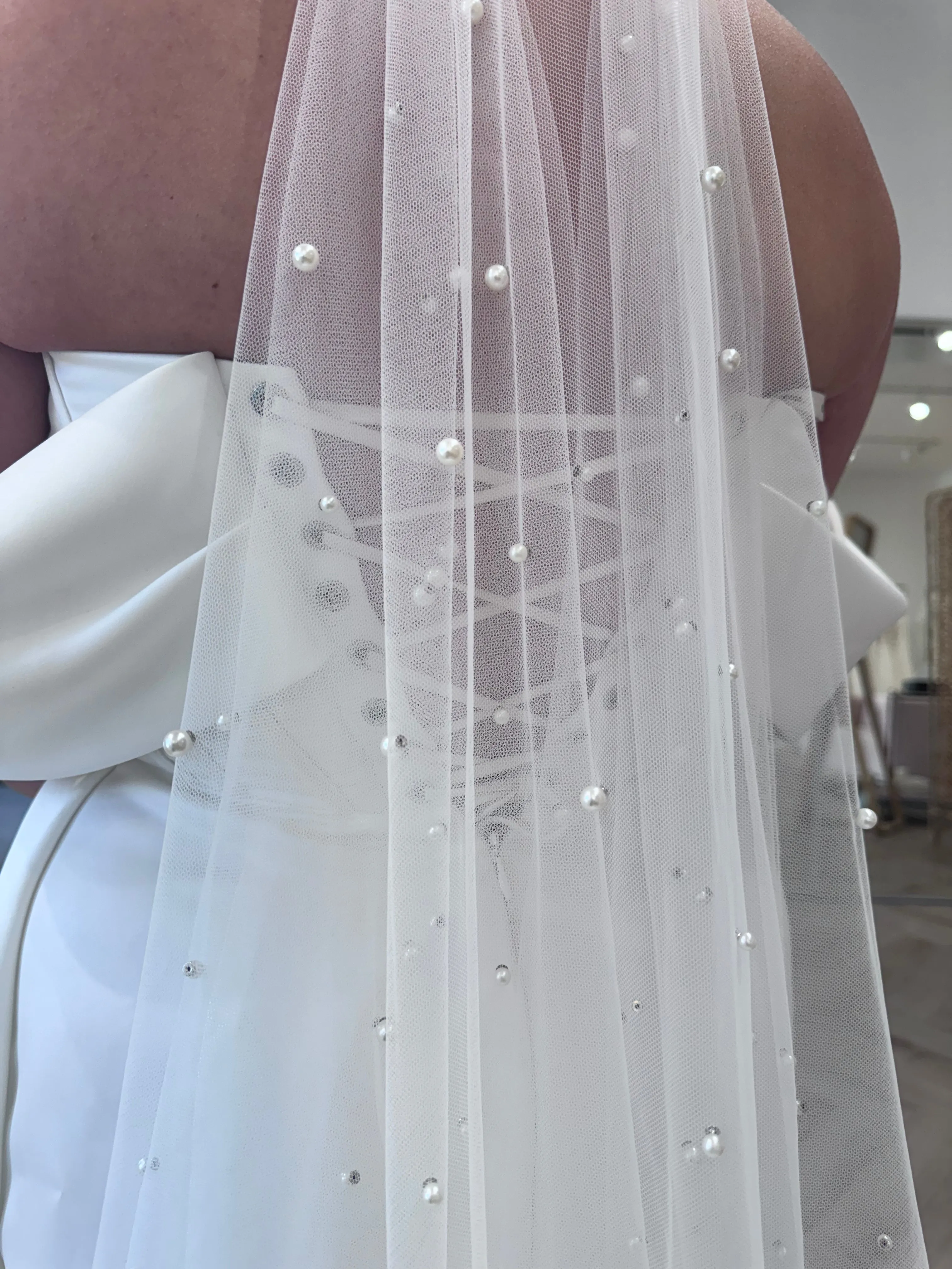 Scattered Pearl Veil | Ornaigh | Contact for pricing