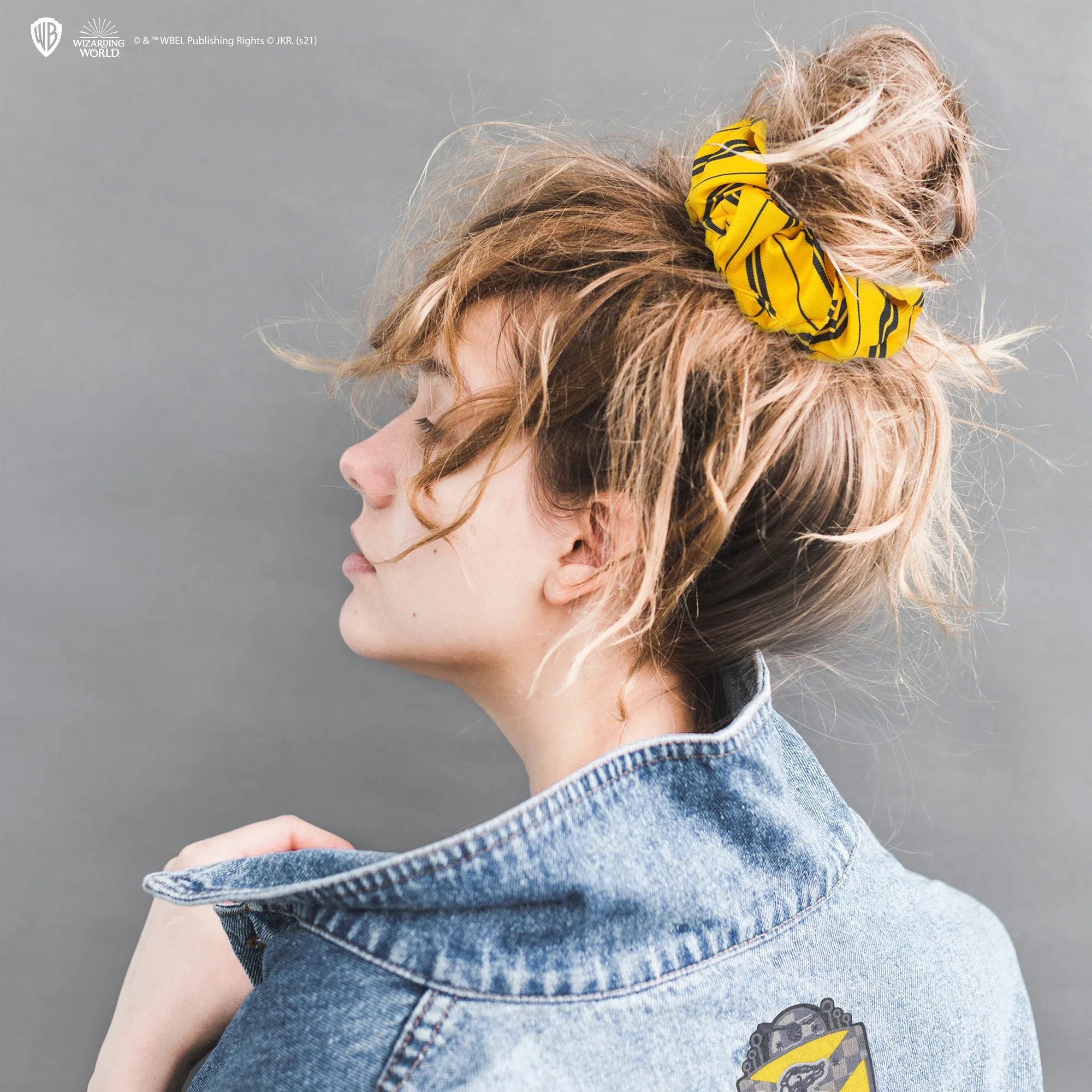 Set of 2 Classic Hufflepuff Hair Accessories