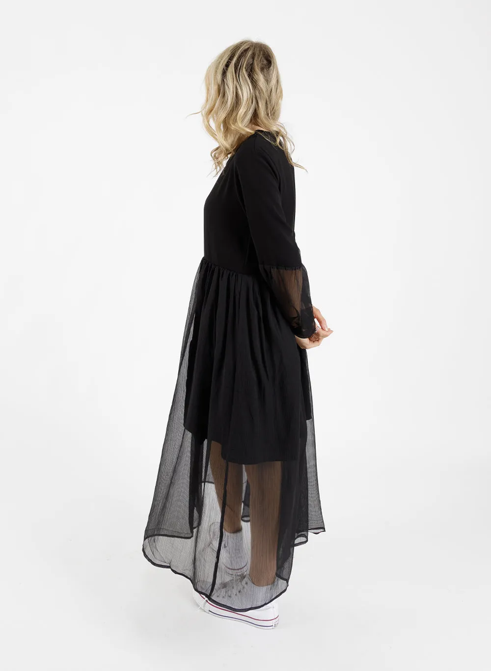 Sheer Tier Dress