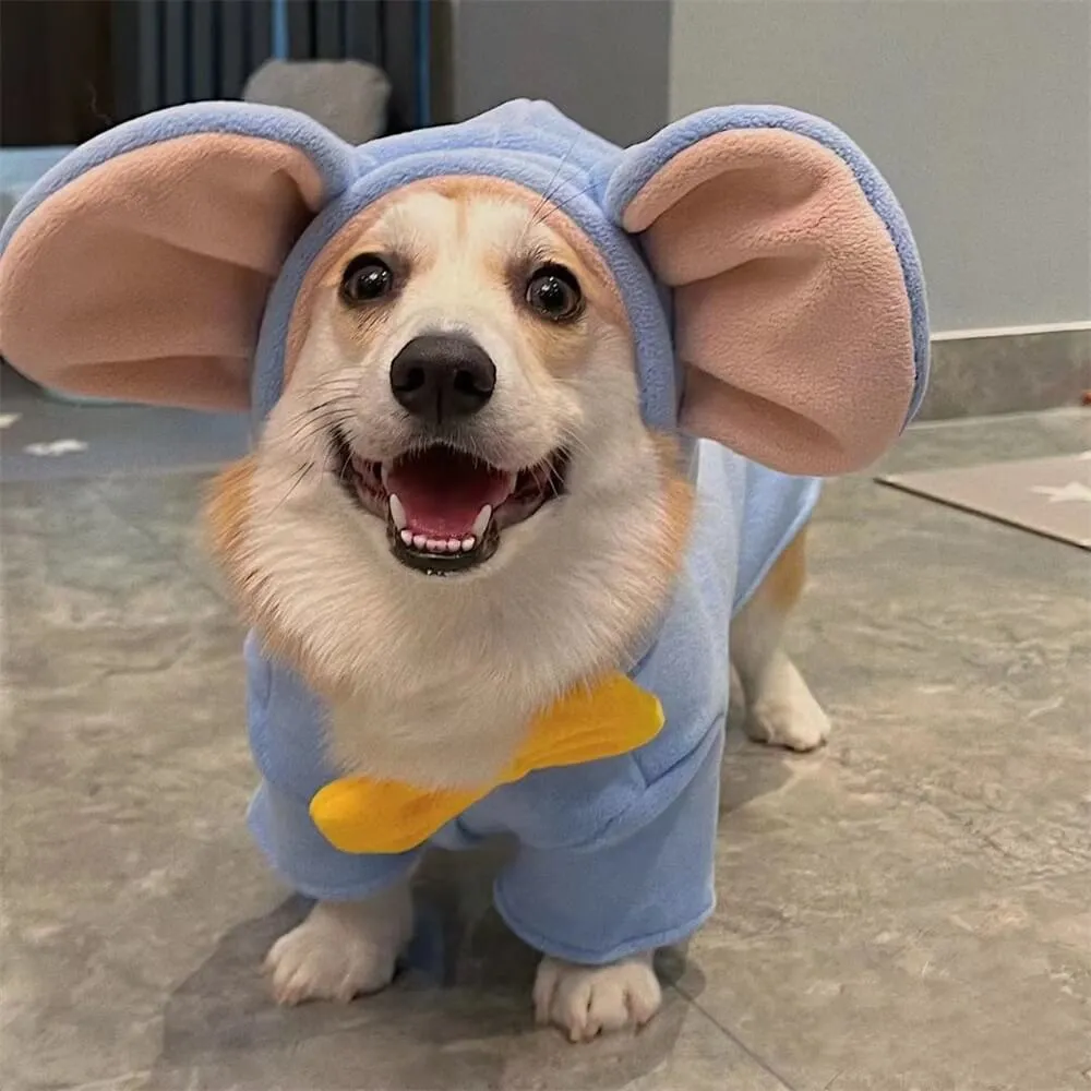Small To Medium-sized Fall And Winter Thickened Warm Pet Clothes