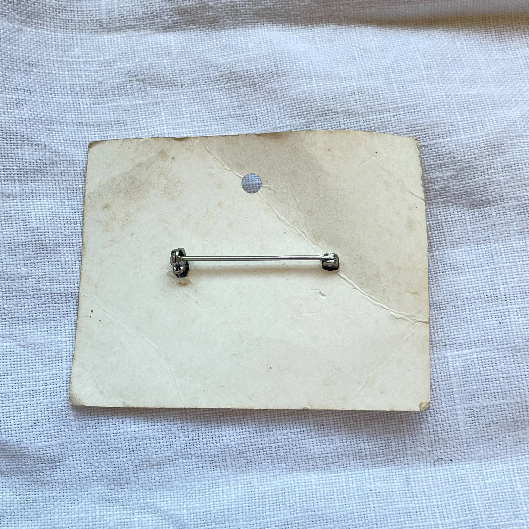 SOLD Bell Trading Vintage Sterling Silver Turquoise Thunderbird Brooch, Unworn Original Card