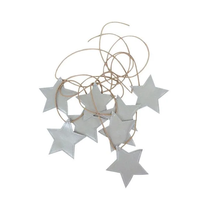 Star Garland - Silver
