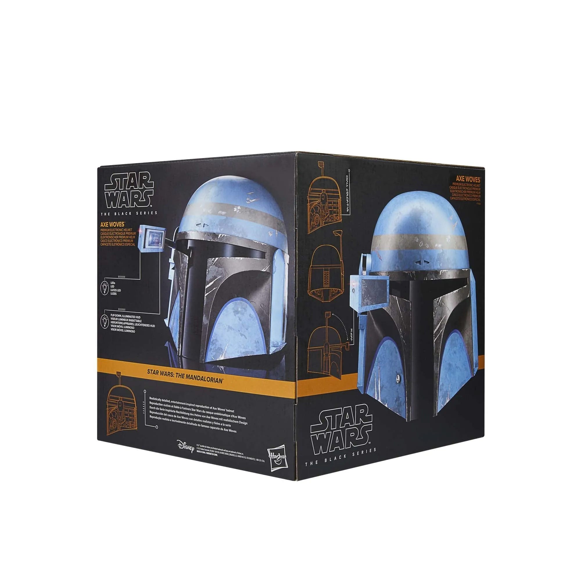 Star Wars The Black Series Axe Woves Helmet - Presale